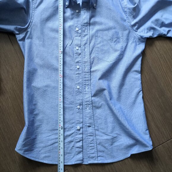 Spier & Mackay slim fit blue oxford shirt - Picture 3 of 4